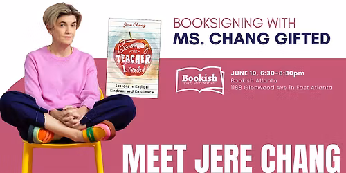 Book Signing with Ms. Chang Gifted