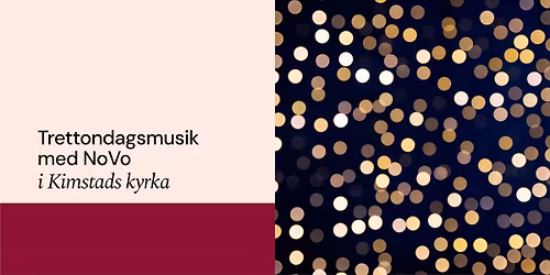 Trettondagskonsert med NoVo i Kimstads kyrka