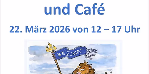 Lions Club Rheingau: Hallen-Flohmarkt & Caf\u00e9 \ud83e\udd81\ud83d\udc99