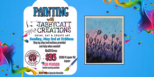 Painting at The Mayfield Tavern with Tabbycatt Creations