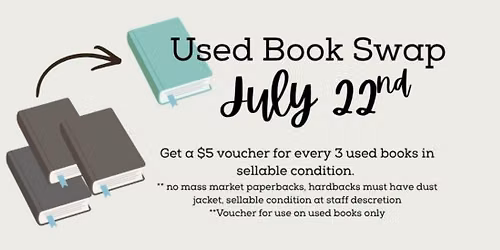 Used Book Swap Day