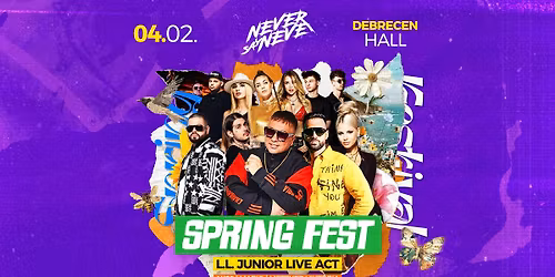 Spring Fest Debrecen \u2718 Never Say Never | 04.02. | HALL