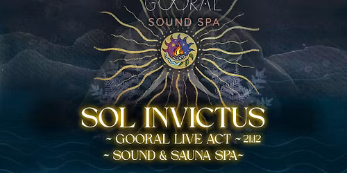 \u263c SOL INVICTVS \u263c GOORAL Ceremonialny Live Act \u263c 