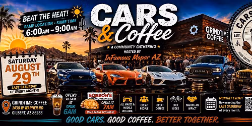Cars & Coffee @ Grindtime Coffee