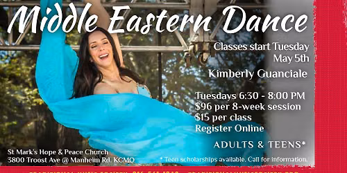 Middle Eastern Dance Classes 