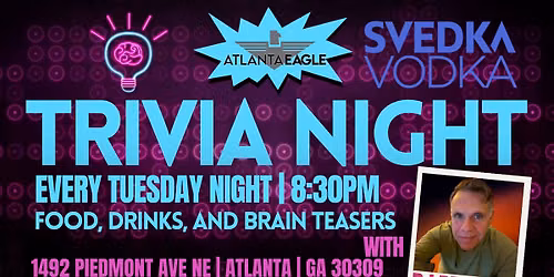 Trivia Night at Atlanta Eagle \ud83e\udde0\ud83c\udf78