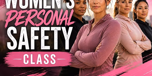 Free Women's Personal Safety Class