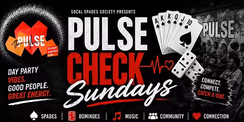 \u2764\ufe0f Pulse Check Sundays: Spades, Dominoes & Heart