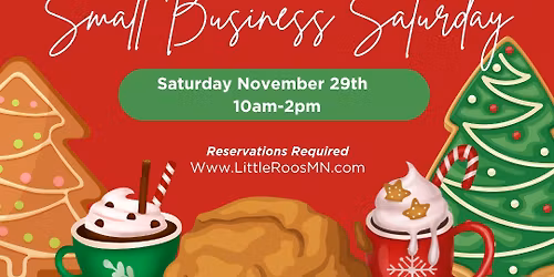 Paint a Cookie & Hot Cocoa Bar - Small Business Saturday at Little Roos Children's Boutique