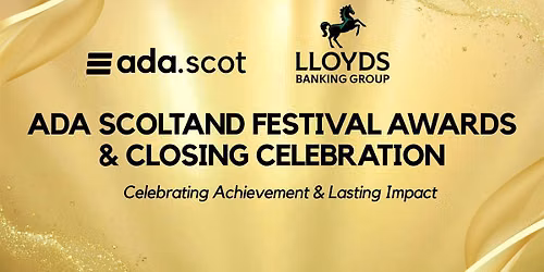Ada Scotland Festival Awards & Closing Celebration