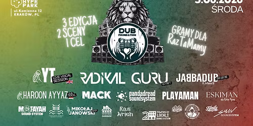 Dub Foundation 2026 - Gramy dla RazTaMamy
