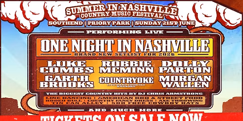 Summer In Nashville - Southend 2026