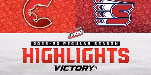 Prince George Cougars vs. Spokane Chiefs