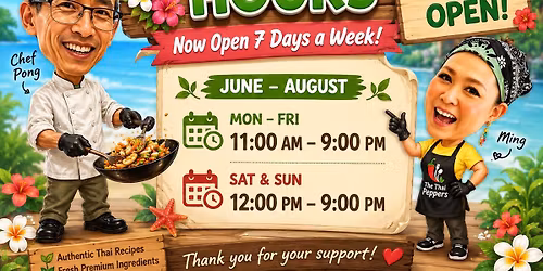 Summer Hours 2026