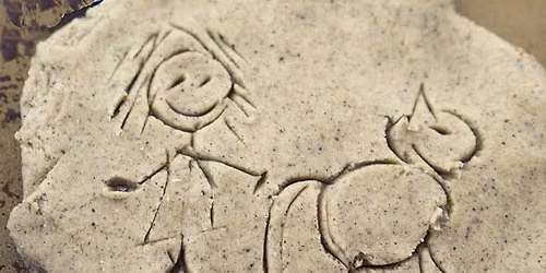 Kids crafts - Make your own petroglyph