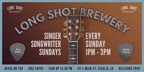 Singer Songwriter Sundays