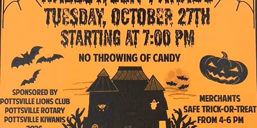 Pottsville Halloween Parade