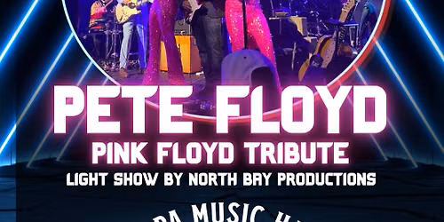 Pete Floyd with full light show at Napa Music Hall