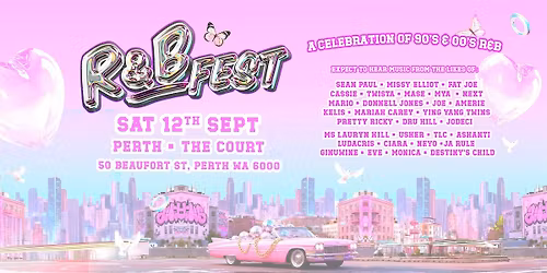 R&B Fest Is Coming To Perth!