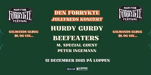 Den Forrykte Julefreds Koncert 2025 \/\/ Loppen