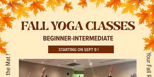 Fall Yoga Classes (Twice in a Week)