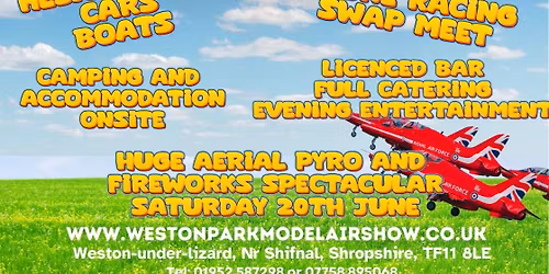 Weston park International model Air Show