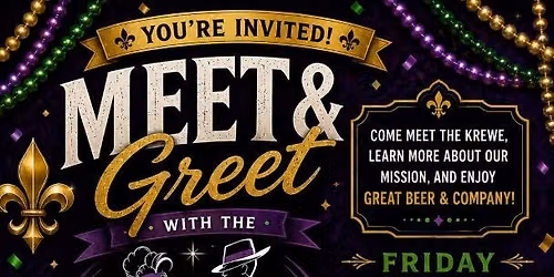 Krewe of Sophistication MEET & GREET