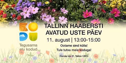 \ud83c\udf38 Tallinna Haabersti kodu avatud uste p\u00e4ev
