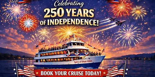 Fireworks Cruise Aboard The Spirit Of Ethan Allen 