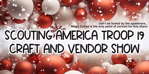 5th Annual Troop 19 Craft and Vendor Show