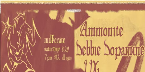 Ammonite! Debbie Dopamine! JJX!