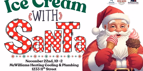 Ice Cream with Santa!