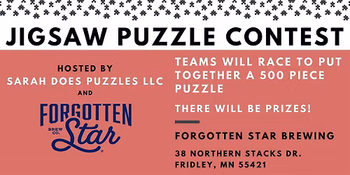 Team Jigsaw Puzzle Contest at Forgotten Star Brewing - May 2026