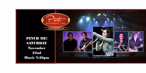 Fall is Here - Let's Party!  Pinch Me! Band @Port CDM