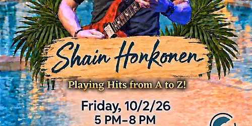 SHAIN HONKONEN LIVE AT EBB & FLOW!