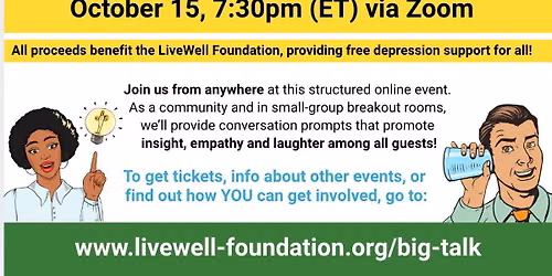 BIG TALK ONLINE LIVEWELL EVENT