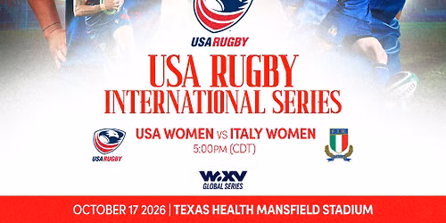 USA Rugby: USA Women vs. Italy