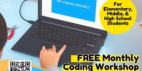 FREE CODING AND AI WORKSHOP - \ud83d\udd25 FREE Coding Workshop for All Ages! \ud83d\udd25