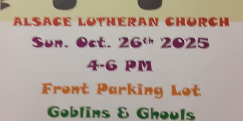 Trunk or Treat