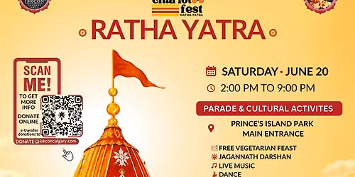Sri Jagannath Ratha Yatra | Chariot Fest | Hosted by ISKCON Calgary