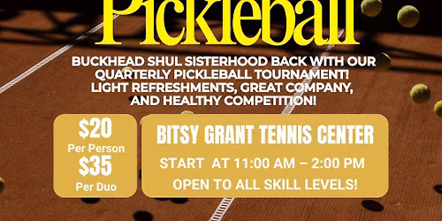 Pickleball at Bitsy Grant Tennis! Center \ud83c\udfd3\ud83c\udfbe
