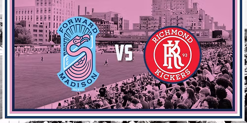 Home Match: Forward Madison FC vs Richmond Kickers 