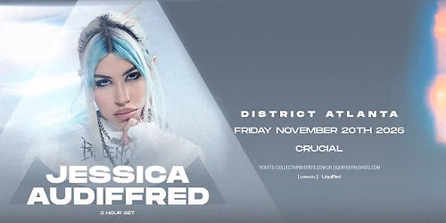 JESSICA AUDIFFRED | Friday November 20th 2026  | District Atlanta