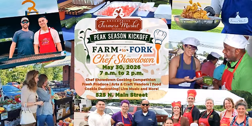 Enterprise Farmers Market Peak Season and Farm to Fork Chef Showdown
