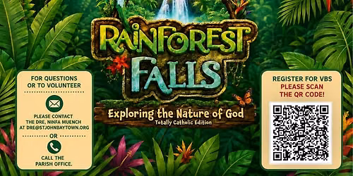 Rainforest Falls 2026 Vacation Bible School