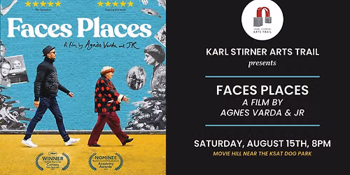 KSAT Film Screening - JR: Faces Places