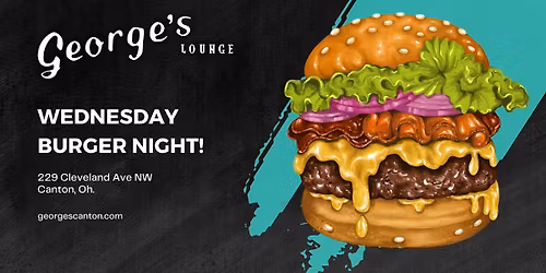 Burger Night At George's Lounge