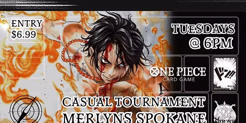 MERLYNS ONE PIECE TCG TUESDAY WEEKLY CASUAL TOURNAMENT