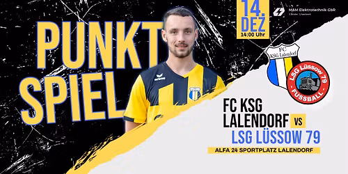 FC KSG Lalendorf vs. LSG L\u00fcssow 79