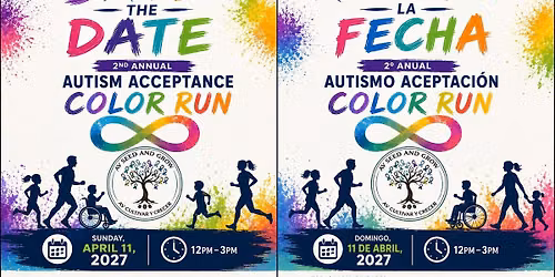 2027 AUTISM ACCEPTANCE COLOR RUN (2nd Annual)